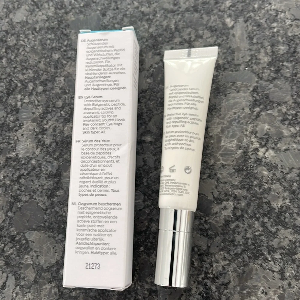 QMS Epigen Depuff Eye Serum - White